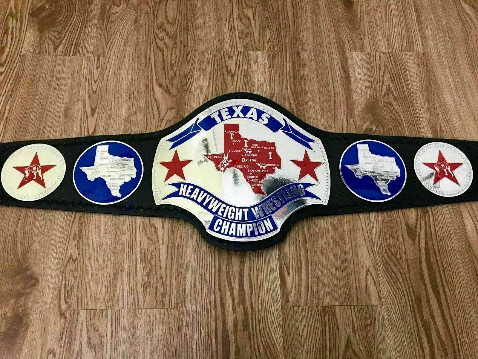 Texas Heavyweight Wrestling Championship Title Belt