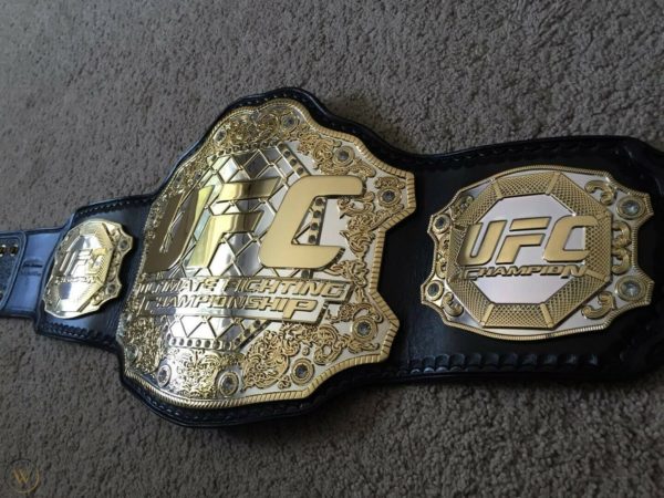 ufc title belt