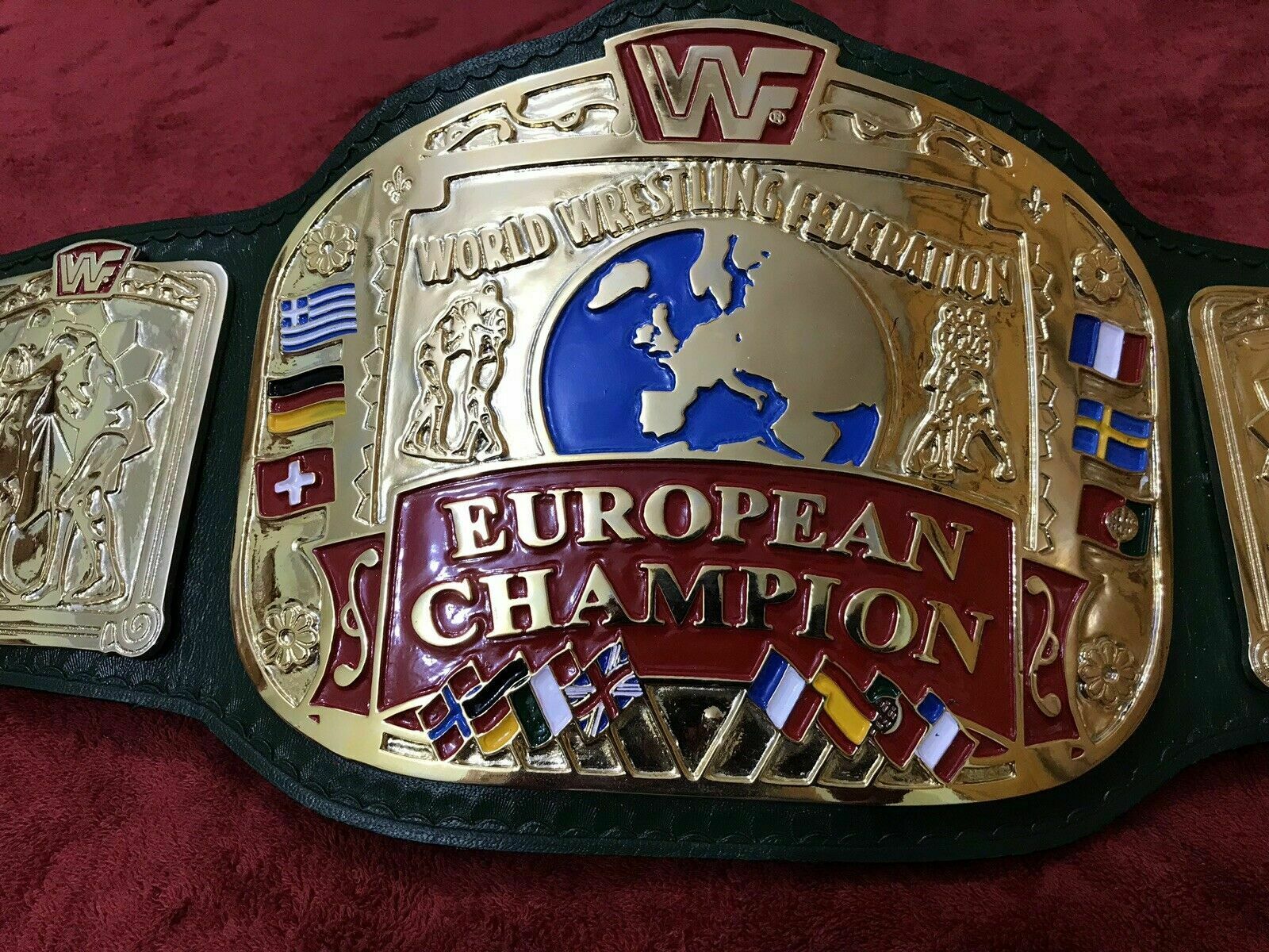 WWF European Wrestling Championship Belt.Adult Size. 