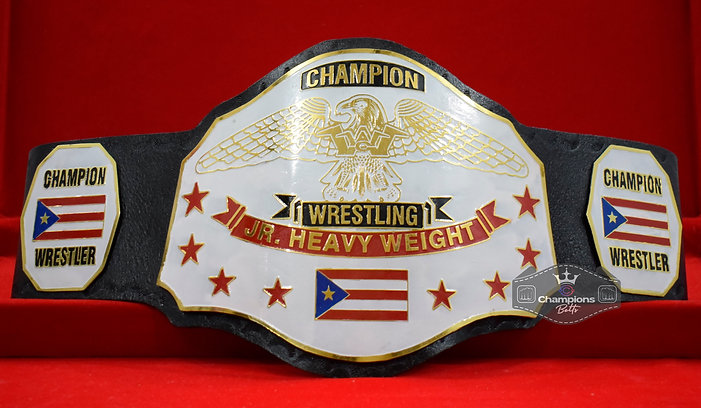 WWC Puerto Rico JR. Heavyweight Wrestling Championship Belt