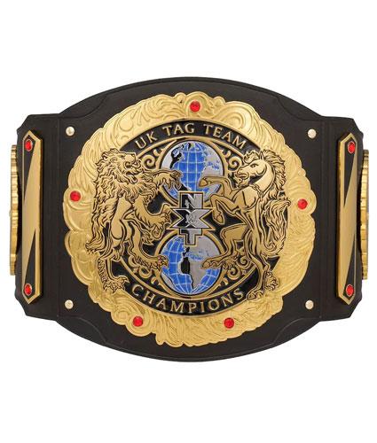 WWE NXT UK Tag Team 2024 Championship Title Belt